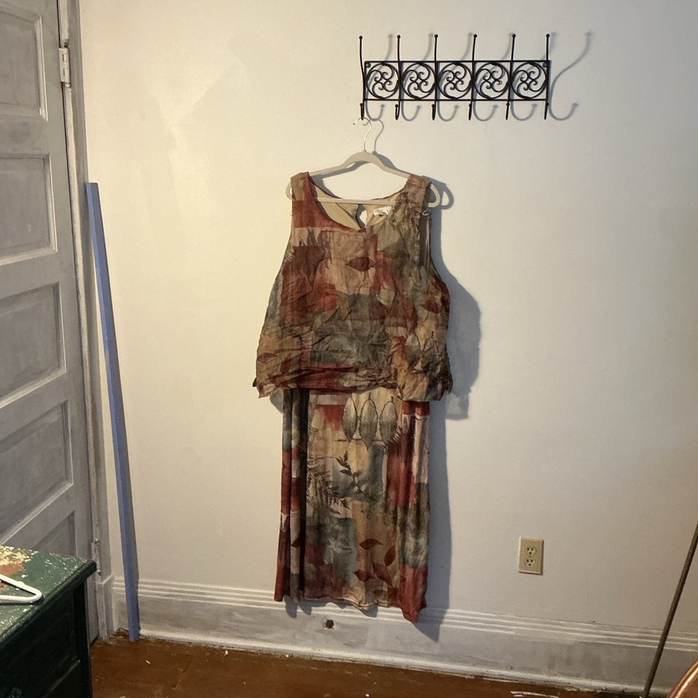 Studio C Multicolor Sleeveless Maxi Dress